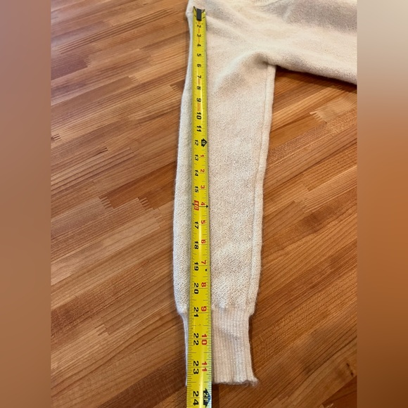 Peruvian Connection Cream V-Neck Alpaca Sweater - Picture 10 of 10